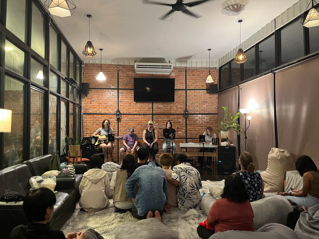 Worship gathering at The Seed